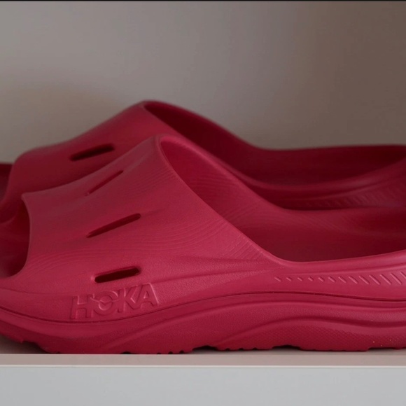 Hoka One One Ora Recovery Slide 3 Orthopedic Slides Raspberry  Men 13 Women 15